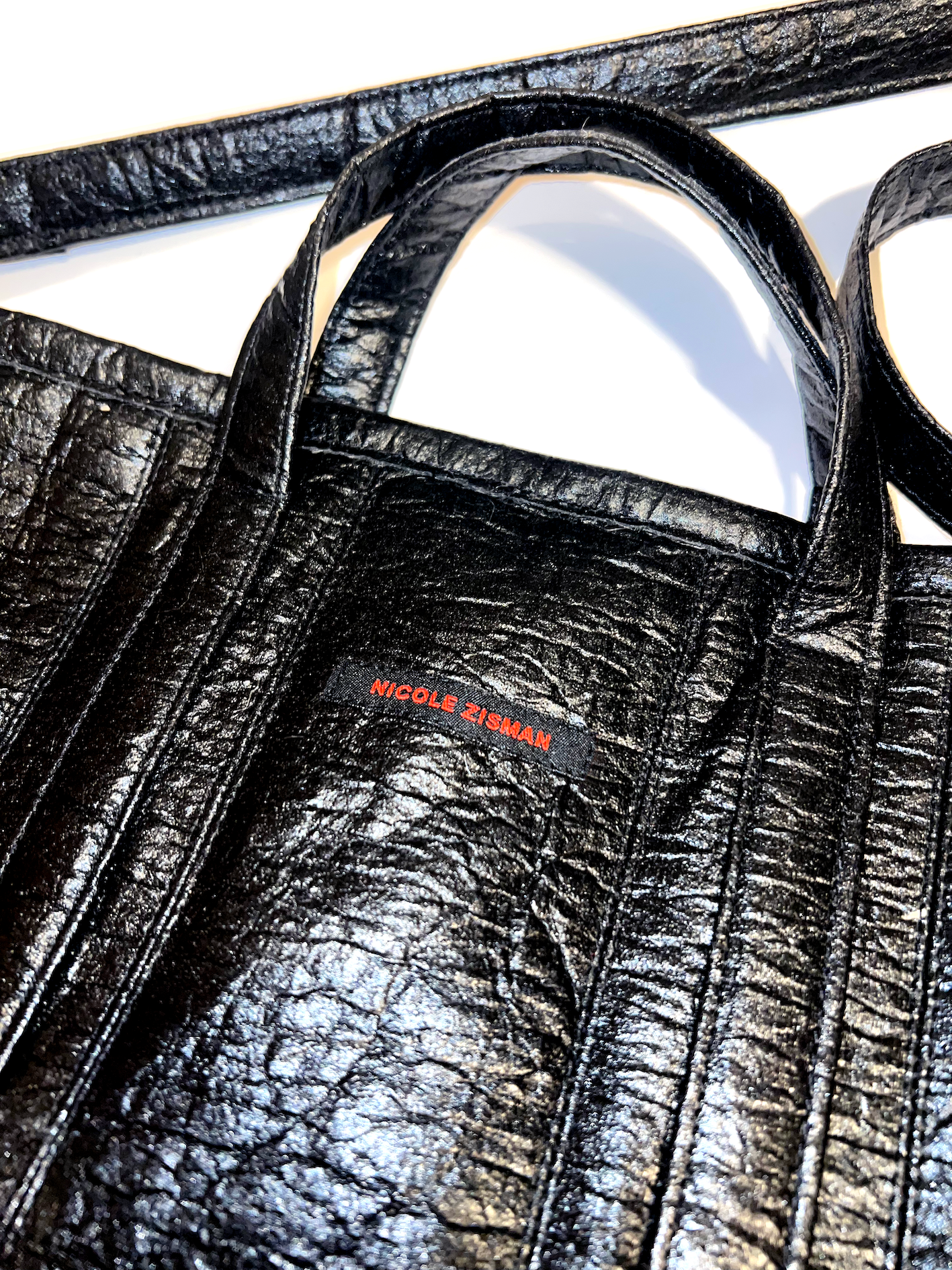 MINI SHOPPER IN BLACK